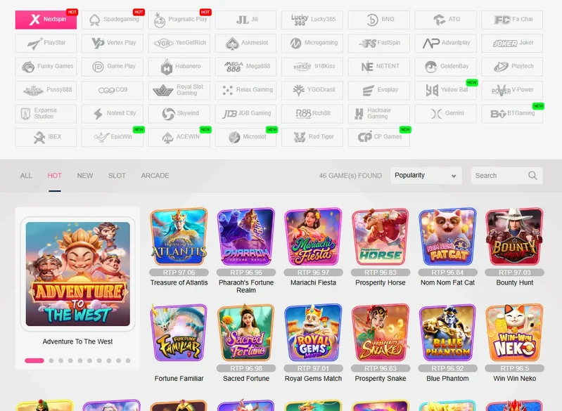 Betsuper slot games