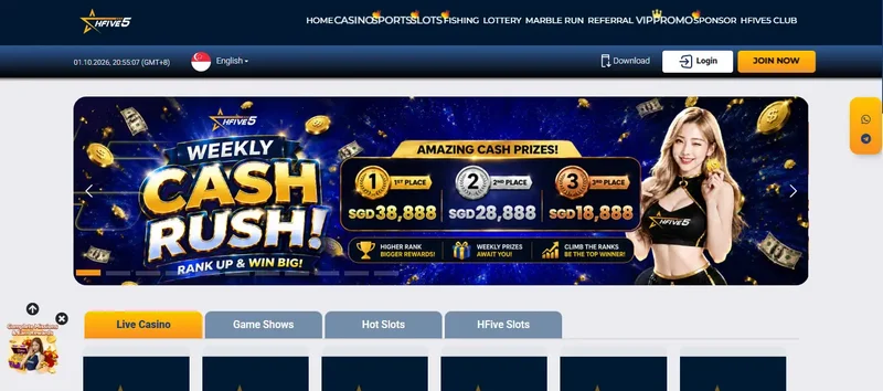HFIVE5 homepage