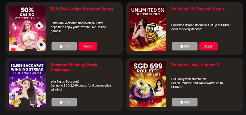 EU9 bonuses