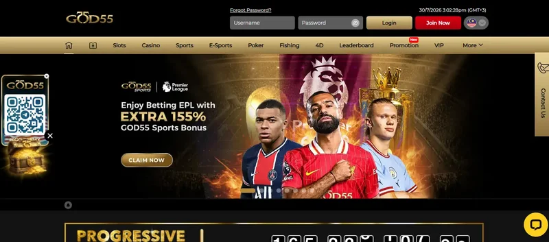 GOD55 homepage