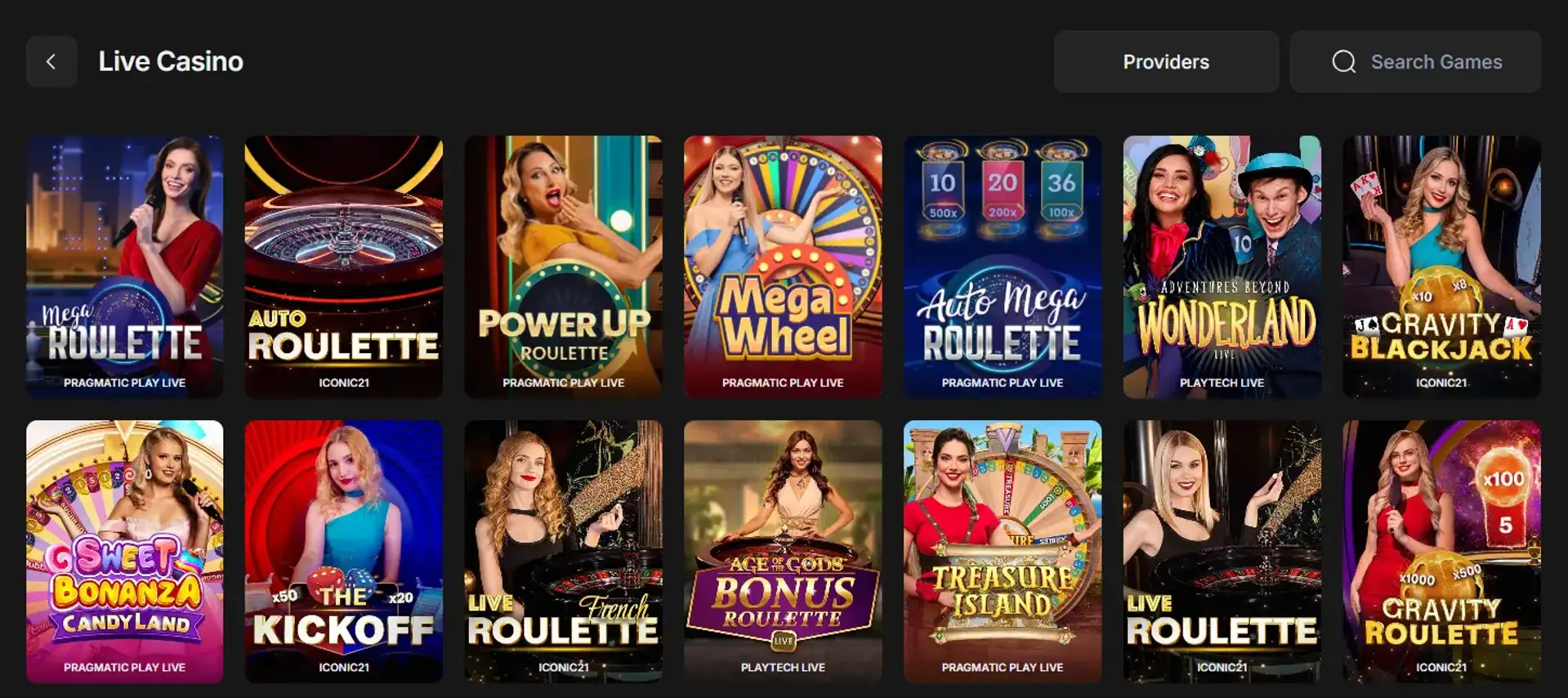 W88 live casino