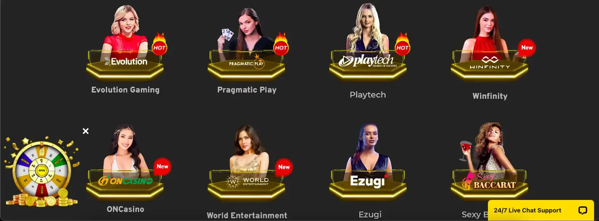 WE88 live casino